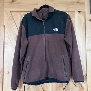 The North Face Men’s Fleece Jacket brown size medium